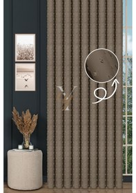 Resim Armani Fon Perde V-679 Kum Çok Renkli 