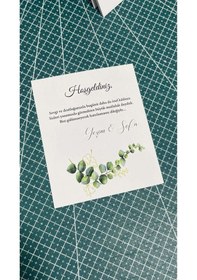 Resim Hoşgeldiniz Nişan,nikah,düğün Kartı 9x12 Cm 63 Adet 