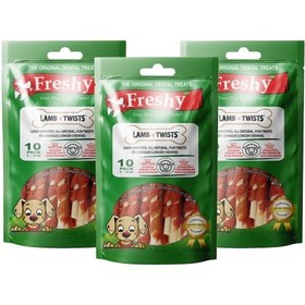 Resim Freshy Lamb Twists Kuzulu Burgu Çubuk 30'lu 3 x 100 G 
