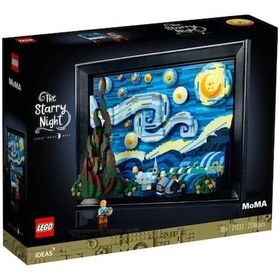 Resim LEGO® Ideas 21333 Vincent Van Gogh Yıldızlı Gece 2316 Parça 