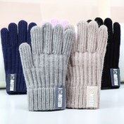 Resim 1 çift Kalınlaştırılmış Çocuk Eldiveni, Sonbahar ve Kış, Erkek ve Kızların Soğuk ve Sıcak Koruma Eldivenleri 