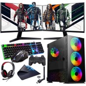 Resim INTEL i7 13700F 16GB 1TB M2 12GB RTX3060 Çift 24" Mon. (Gaming SET) Rogame