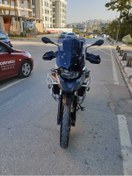 Resim Motocam Bmw F750 850 Sport Siperlik Ön Cam 2018-2024 Model 47cm Açıkfüme Renkli 4mm 