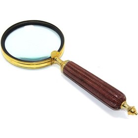 Resim Büyüteç Pirinç Dekoratif 