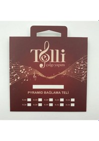 Resim Piramit Bağlama Teli Kısa Sap 