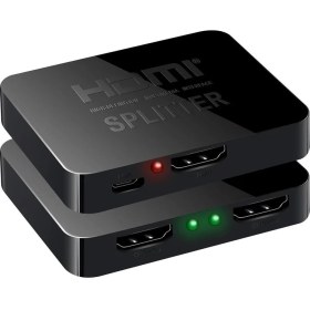Resim Gplus 4KHD102M 1x2 HDMI 4K Ultra Hd 2160P 1 Giriş 2 Çıkış Mini Splitter Görüntü Çoklayıcı 