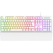 Resim Rampage KB-RX77 RUNNER Rainbow Beyaz Gaming Klavye 