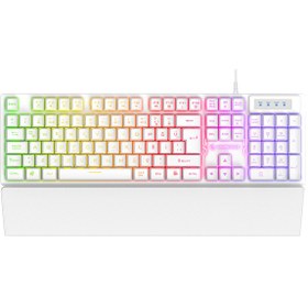 Resim Rampage KB-RX77 RUNNER Rainbow Beyaz Gaming Klavye 
