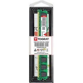 Resim Tograt TGR800D2N6/2G 2 GB DDR2 800 MHz CL6 AMD ve Intel İşlemcilerle Uyumlu Ram 