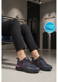 Resim Pierre Cardin Lacivert Hafızalı Taban Hafif Bağcıklı Kadın Spor Ayakkabı Pcı-11078 G Lacivert 