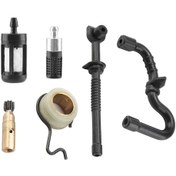 Resim Lemestar Stihl Ms180/ms170/018/017 Zincir Testere İçin Yedekleyici Yağ Pompa-göbek Dişli-yağ Ve Yakıt Filtre-hortum Seti Oem:1130 358 7700,1130 647 9400 