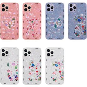 Resim İphone 13 Pro Uyumlu Desenli Sert Silikon Zore Mumila Kılıf-pink Mouse Pink Mouse 