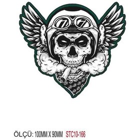 Resim Motorsiklet Otomobil Sticker 2 Adet 162 