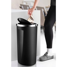 Resim Lenox 35 Lt Döner Kapaklı Banyo Mutfak Ofis Çöp Kovası 