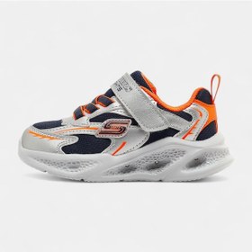 Resim Skechers Skechers Meteor-lıghts 401497nslor Çocuk Spor Ayakkabı Gümüş 