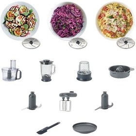 Resim Kenwood FDM313SS Multipro Compact+ 800 W Mutfak Robotu 