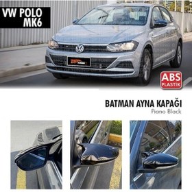 Resim Otoçizgi Vw Polo Mk6 Yarasa Ayna Kapağı Piona Black 2018 ve Sonrası Otoçizgi 