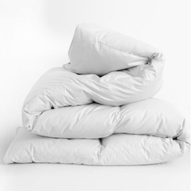 Resim Varol Çift Kişilik Kaz Tüyü Yorgan Beyaz 