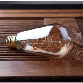 Resim Edison Spiral Filamentli Dekoratif Ampul 4W (ST64) 