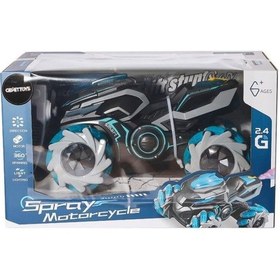 Resim Qh300-3 Yapan Duman Çıkartan Motorcycle -gepettoys Açık Beyaz 