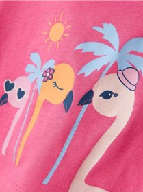 Resim Name It Nmfvıima Capsl Kız Çocuk Crop T-shirt 13228148 Pembe 