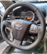 Resim Toyota Corolla 2012 Araca Uyumlu Direksiyon Kılıfı Soft Noktalı 