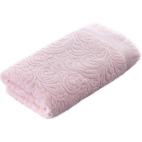 Resim Cotton Esra Ultra Yumuşak Banyo Havlusu 70x140 Pudra 