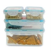 Resim Geseus Moonstar Mlock Set Hava Geçirmez Saklama Kabı 4 Parça St-168 
