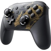 Resim Nintendo Switch 1 Ve 2 Uyumlu Pro Controller - Monsterhunterrise 