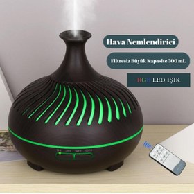 Resim Sarftech Ultrasonik Hava Nemlendirici Buhar Makinası 500ml 