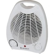 Resim Simtech 2000W Fanlı Isıtıcı – Ayarlanabilir Isı Kontrolü ve Devrilme Emniyeti, Ofis ve Şantiye Kullanımına Uygun, Beyaz 