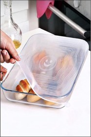 Resim Genel Markalar HANEM Silikon Dikdörtgen Borcam Kapağı Silikon Streç Kapak 