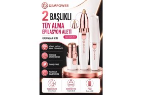 Resim LTG Nova Kadınlar Için Hassas Tüy Alma Kaş Düzeltme Özellikli Mini Epilasyon Aleti 