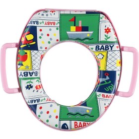Resim Sevi Bebe Klozet Adaptörü - Pembe - Pembe / Standart 