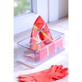 Resim Duru Akrilik Şeffaf Z Peçetelik 