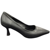 Resim Ventes 20492184z 6 Cm Kadeh Topuk Sivri Burun Kadın Stiletto Ayakkabı Siyah 