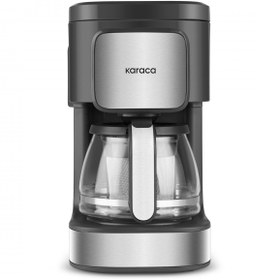 Resim Karaca Just Coffee Aroma 2 in 1 Filtre Kahve ve Çay Demleme Makinesi Inox 
