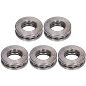 Resim Tenfowee 5 Adet Eksenel Yük Taşıyan Yatay Itme Top Bearingi - Vinç Kanca, Dikey Pompa İçin Uygun 51205 Modeli 25x47x15mm 