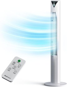 Resim Pro Breeze Sessiz Kule Vantilatörü, 46" Uzaktan Kumandalı, 4 Mod 
