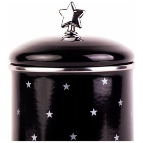 Resim Star Emaye Dev Boy Çok Amaçlı Kavanoz 1.8litre Siyah 