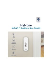Resim Hybrone Akıllı Wi-fi Sıcaklık Ve Nem Sensörü 