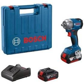 Resim Bosch Professional GDS 18V-350 2x4.0 Ah Darbeli Somun Sıkma - 06019M5021 