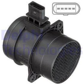 Resim DELPHI AF10407-12B1 HAVA DEBİMETRESİ A3 A4 A5.A6 Q5.TT.SEATALTEA. 