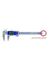 Resim Tesa Dijital Kumpas 150Mm Mıl Çubuklu 