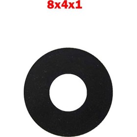 Resim Koodmax 8X4X1 Plastik Rondela Siyah 10 - 50 - 100 Adet 10 Adet 