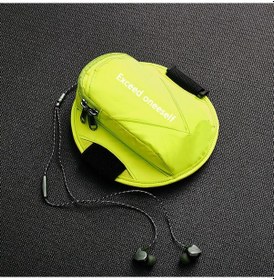 Resim Touroman Koşu Yansıtıcı Kol Çantası Kadın Evrensel Bilek Fitness Erkek Ekipmanları Spor Cep Telefonu Kol Kılıfı Yaz Çok Renkli Yeşil 