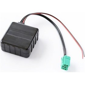 Resim Renault İçin Araba Kablosuz Bluetooth Modülü Aux Ses Adaptör Kablosu 