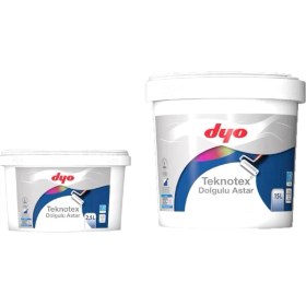 Resim Nacario Mey Ithalat® Teknotex Dolgulu Dış Cephe Astarı 2,5 Litre Beyaz 
