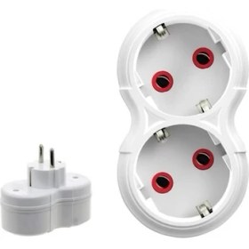 Resim Fetih 2'li Priz Golyat Grup Priz 