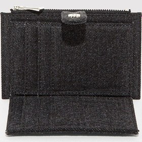 Resim Mavi - M Logo Detaylı Denim Cüzdan 1913139-88035 Antrasit 